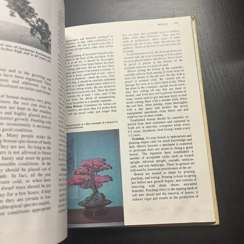 New Illustrated Encyclopedia of Gardening Volume 3 1967 Hardcover Bat to Bro